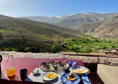 Frühstück in der Touda Ecolodge