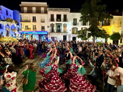 Flamenco bei einer Prozession in Ronda