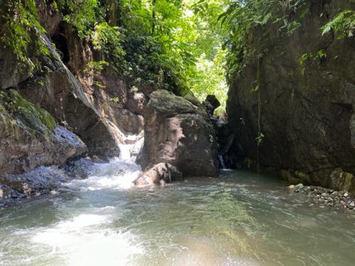 Schlüsselstelle im Rio Tigre