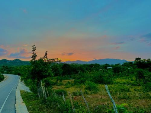 Sonnenuntergang über Las Galeras