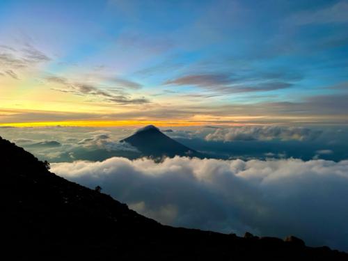 Sonnenaufgang auf dem Acatenango