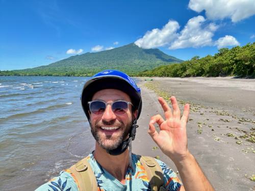 Playa Santo Domingo auf Ometepe im Nicaragua See